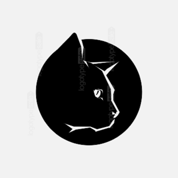 Black Cat Logo