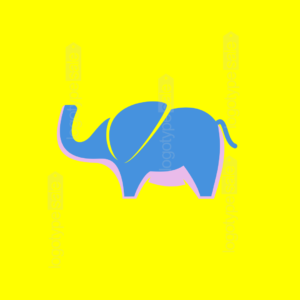 Cute Elephant Logo