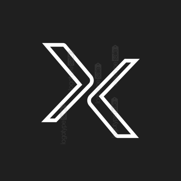 letter x logo mini 007 » Logotype Sale