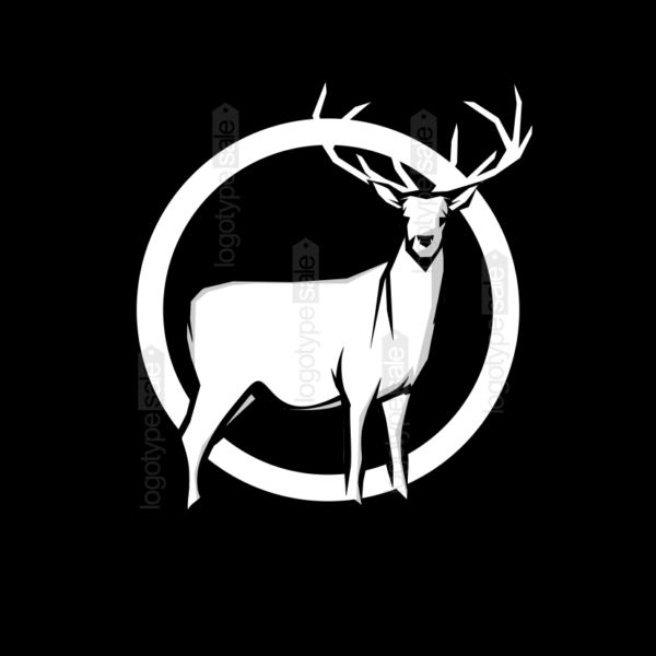 Deer logo 002 mini » Logotype Sale