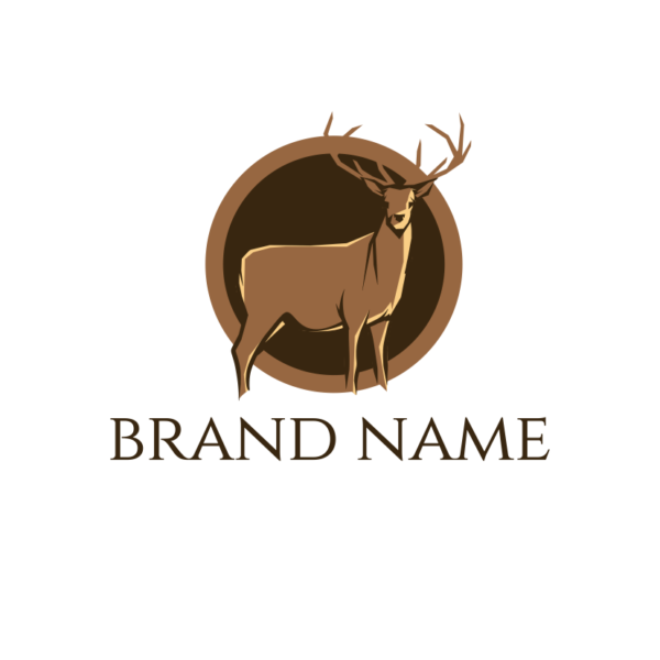 Deer logo 004 mini » Logotype Sale